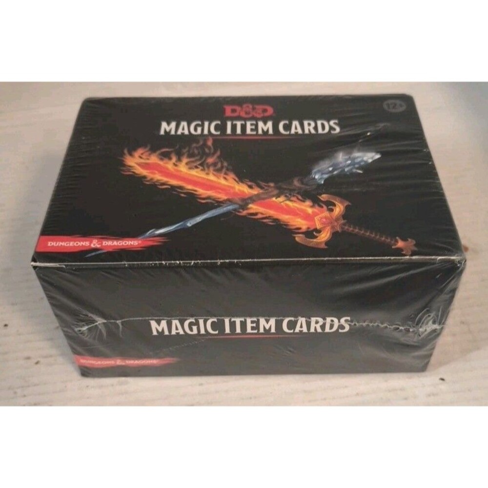 D&D Magic Item Cards NEW/SEALED Box Dungeons & Dragons Game 2018 294x SHIPS FREE
